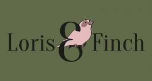 Loris & Finch logo illustrator